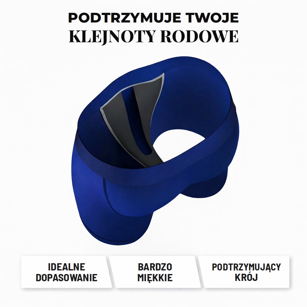 Bokserki ECOAWEAR z podtrzymującą kieszonką z przodu
