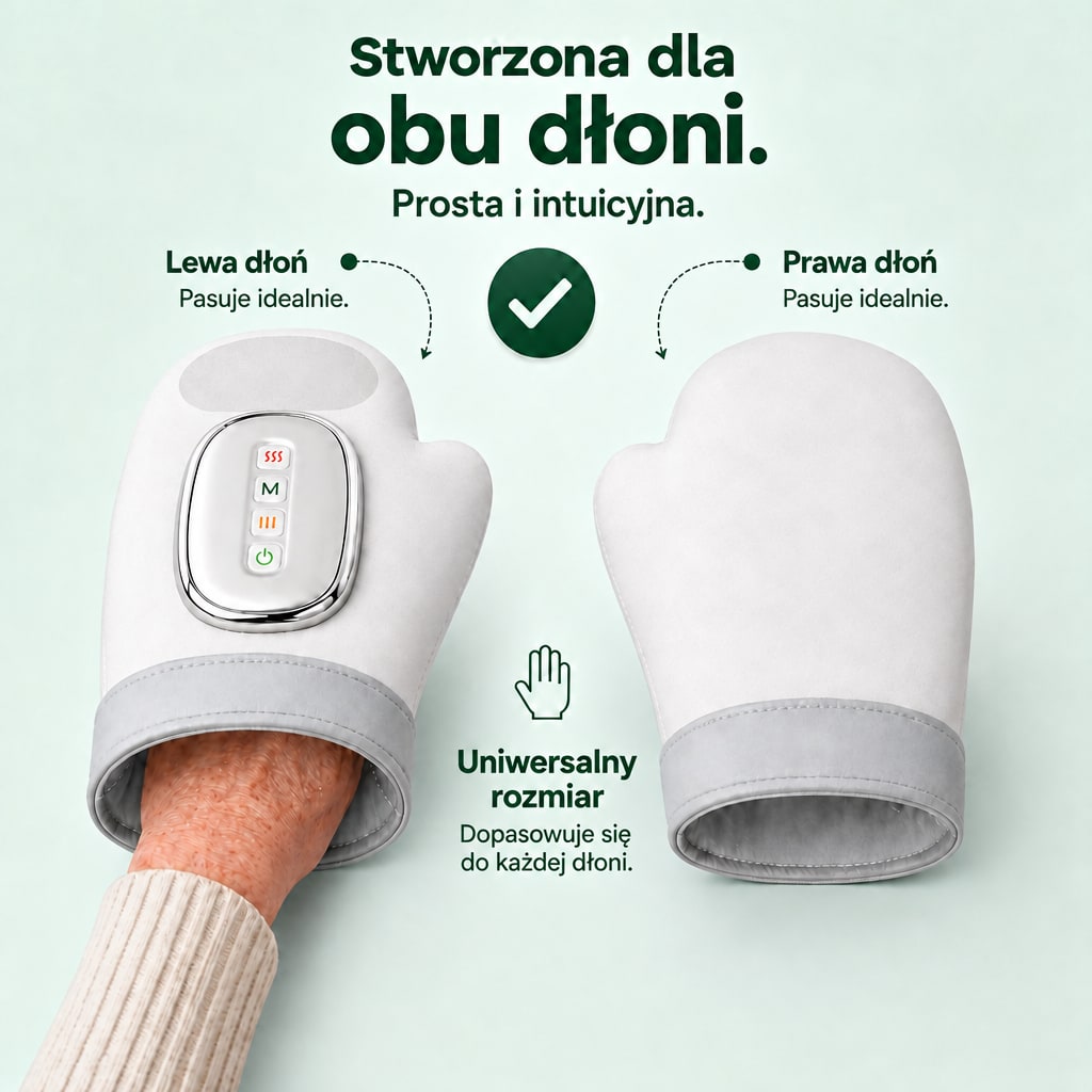 Solinera pasuje do lewej i do prawej dłoni